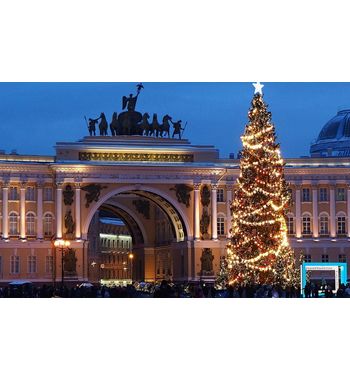 Новогодняя прогулка по Петербургу